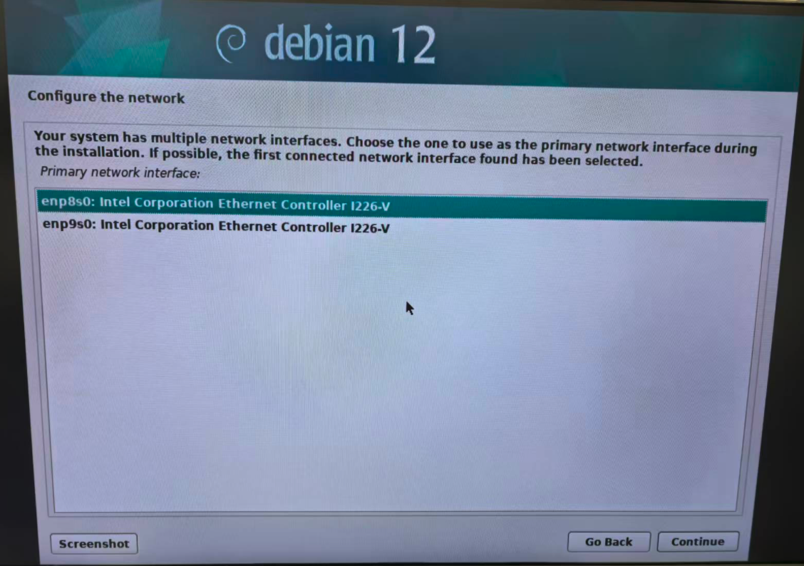 Network Configuration 1