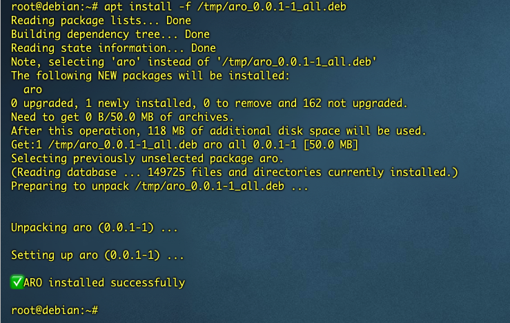 Installation Progress