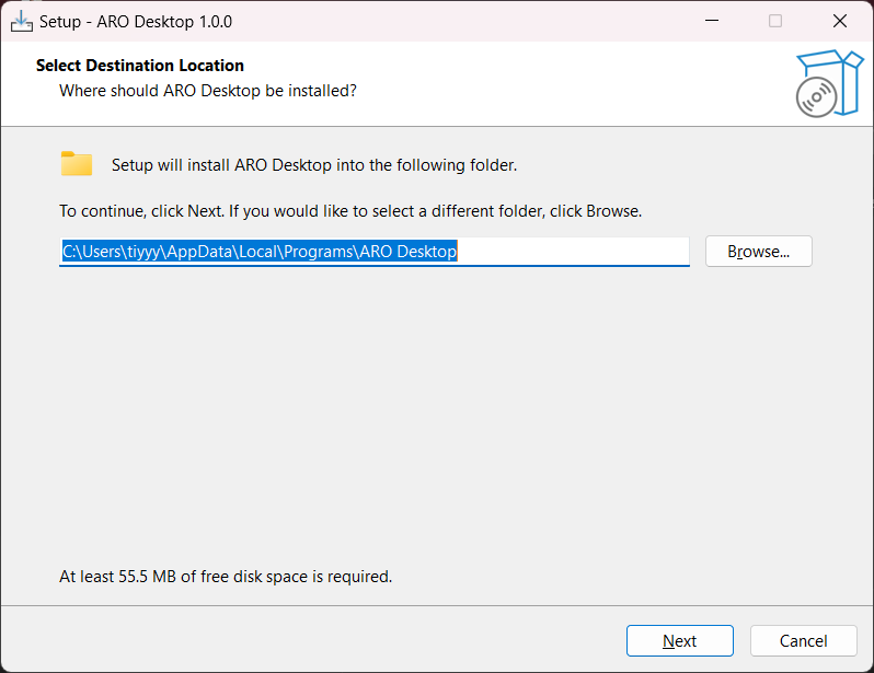 Windows Installer Welcome